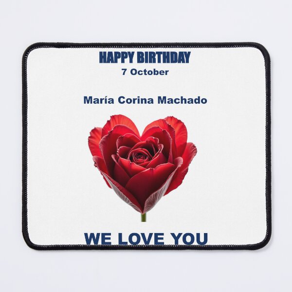 Item preview, Tribute to María Corina Machado — 7 October designed and sold by ariksworld.