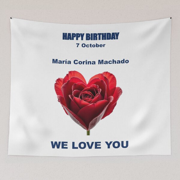 Item preview, Tribute to María Corina Machado — 7 October designed and sold by ariksworld.