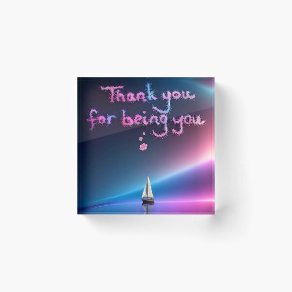 Item preview, Thank You For Being You designed and sold by Zena Rowland.