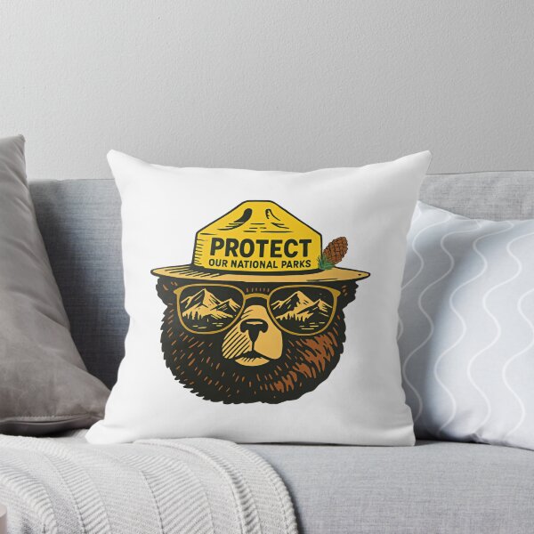 Item preview, Protect our national parks bear resist save the environment public lands Anti Trump 86 47 green trees designed and sold by HumansStuck12.