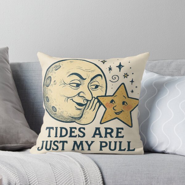 Item preview, Tides Are Just My Pull - Cheeky Moon and Star designed and sold by MiLaKK.