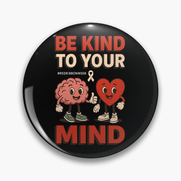 Item preview, Kids Be Kind to Your Mind Red Ribbon Week Awareness designed and sold by gear-posters.
