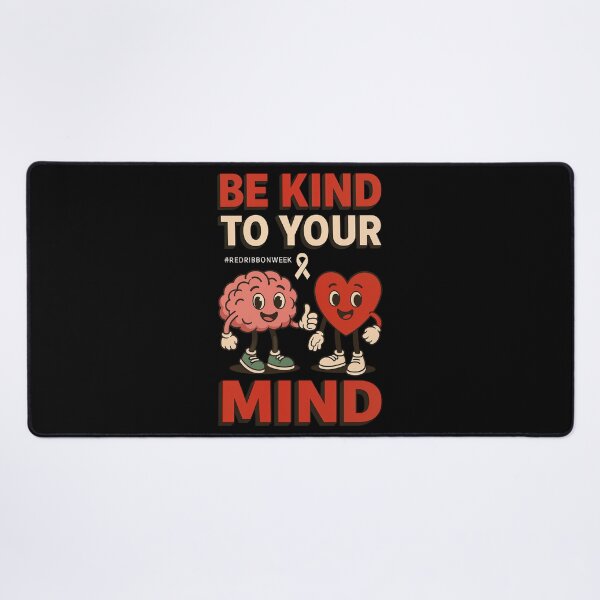 Item preview, Kids Be Kind to Your Mind Red Ribbon Week Awareness designed and sold by gear-posters.