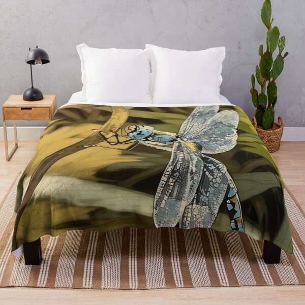 Item preview, Dragonfly in Weeds designed and sold by tomorrowsart.