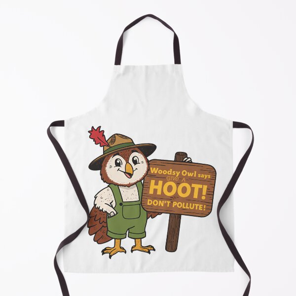 Item preview, Woodsy Owl Says Give A Hoot Don’t Pollute Protect Our Earth designed and sold by HumansStuck12.