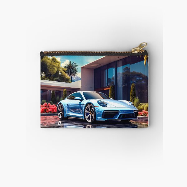 Item preview, Elegant Sports Coupe Parked By Modern Villa And Palms designed and sold by RevUpDesign.