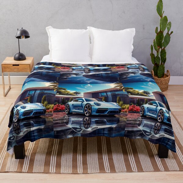 Item preview, Elegant Sports Coupe Parked By Modern Villa And Palms designed and sold by RevUpDesign.