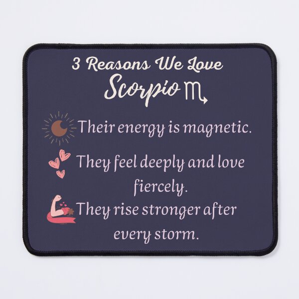 Item preview, 3 Reasons We Love Scorpio | Magnetic & Fierce Zodiac Energy designed and sold by RoraLily.