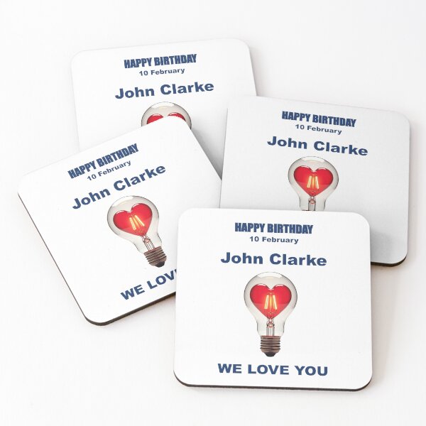 Item preview, Tribute to John Clarke — 10 February designed and sold by ariksworld.