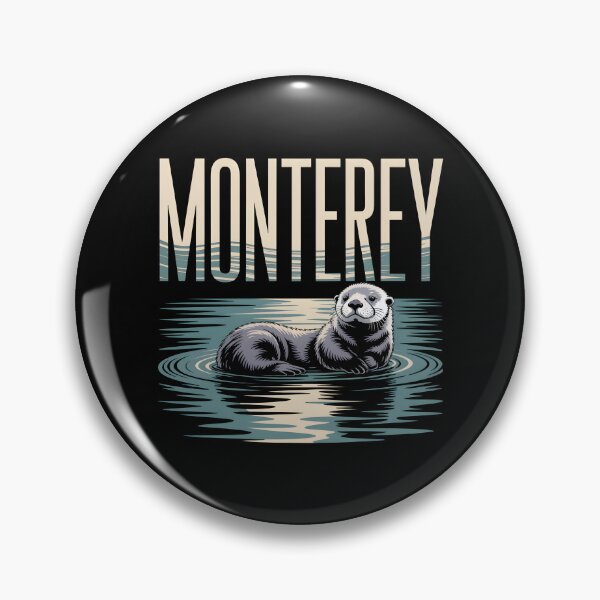 Item preview, Sea Otter Monterey - This design is created for ocean lovers, sea otter fans, and everyone who feels connected to the calm and joyful spirit of Monterey Bay. designed and sold by ZyziowskyArt.