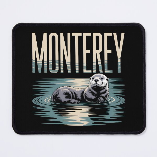 Item preview, Sea Otter Monterey - This design is created for ocean lovers, sea otter fans, and everyone who feels connected to the calm and joyful spirit of Monterey Bay. designed and sold by ZyziowskyArt.