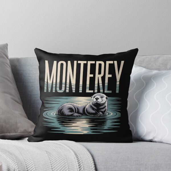 Item preview, Sea Otter Monterey - This design is created for ocean lovers, sea otter fans, and everyone who feels connected to the calm and joyful spirit of Monterey Bay. designed and sold by ZyziowskyArt.