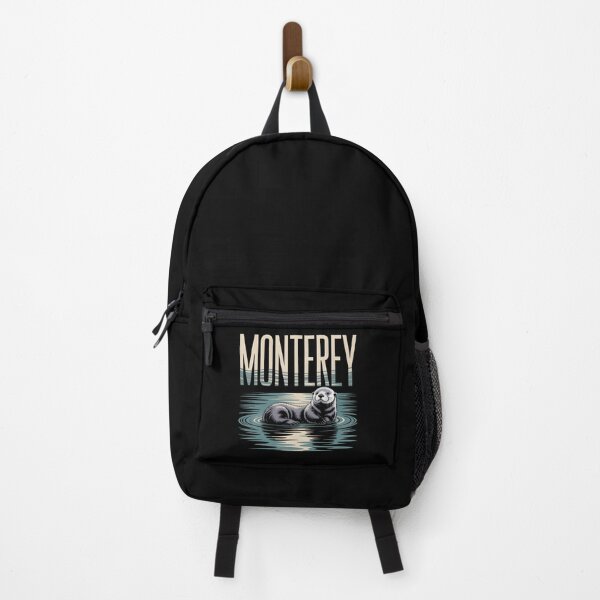 Item preview, Sea Otter Monterey - This design is created for ocean lovers, sea otter fans, and everyone who feels connected to the calm and joyful spirit of Monterey Bay. designed and sold by ZyziowskyArt.