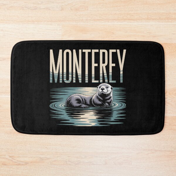 Item preview, Sea Otter Monterey - This design is created for ocean lovers, sea otter fans, and everyone who feels connected to the calm and joyful spirit of Monterey Bay. designed and sold by ZyziowskyArt.