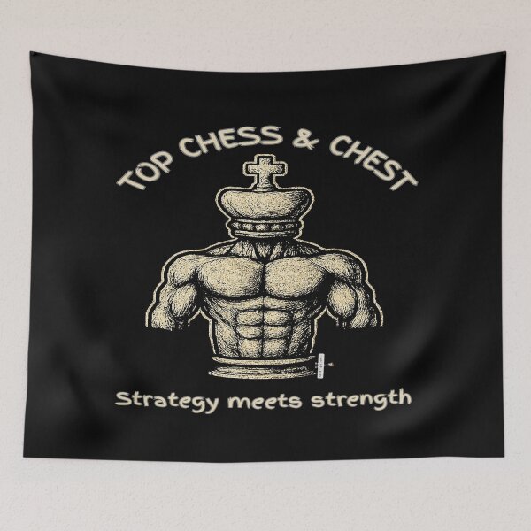 Item preview, Top Chess & Chest — Strategy Meets Strength designed and sold by PawnShiftGoods.