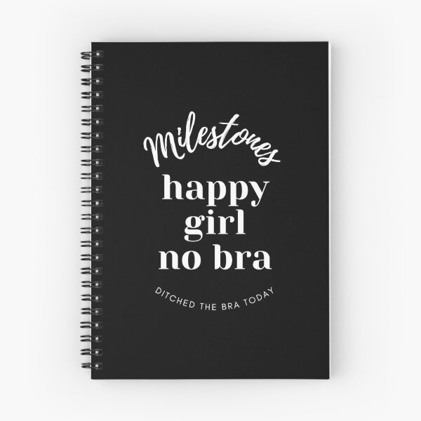 Item preview, Milestones — Happy Girl No Bra designed and sold by LuanaCunhaMelo.