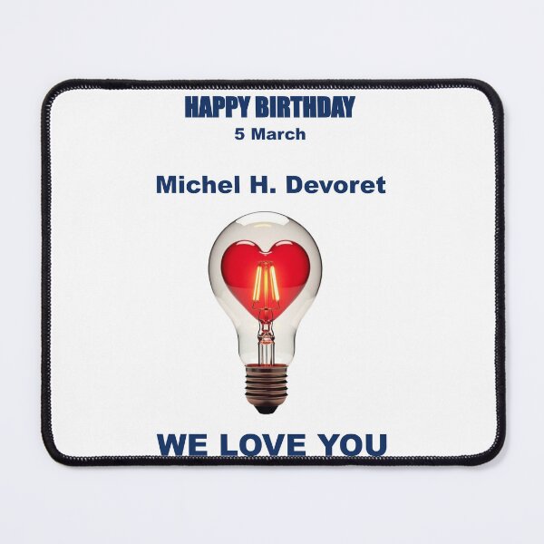 Item preview, Tribute to Michel H. Devoret — 5 March designed and sold by ariksworld.