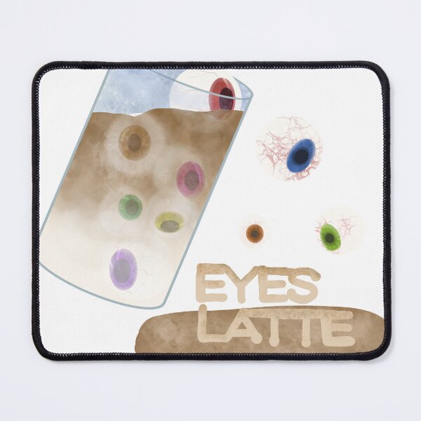 Item preview, Eyes Latte with extra eyes designed and sold by Moon-Nanna.