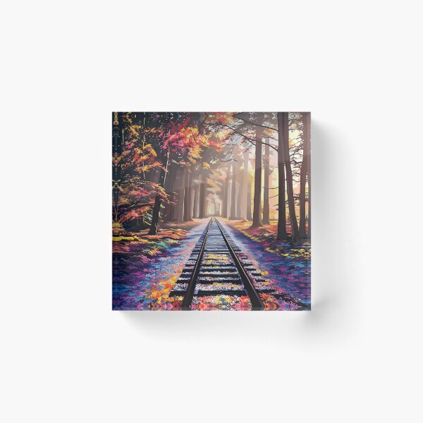 Item preview, Railroad Tracks designed and sold by tomorrowsart.