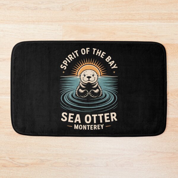 Item preview, Sea Otter Monterey - This design is created for ocean lovers, sea otter fans, and everyone who feels connected to the calm and joyful spirit of Monterey Bay. designed and sold by ZyziowskyArt.