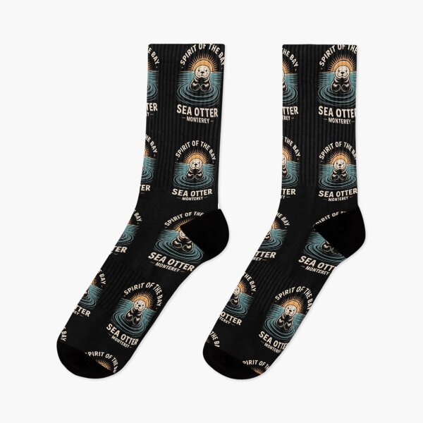 Item preview, Sea Otter Monterey - This design is created for ocean lovers, sea otter fans, and everyone who feels connected to the calm and joyful spirit of Monterey Bay. designed and sold by ZyziowskyArt.