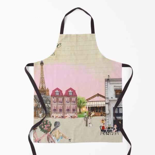 Item preview, Paris Sunset Dream – Cafés and Cats designed and sold by Mindseter.