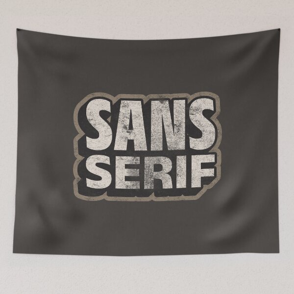 Item preview, Vintage Grunge Sans Serif Typography Design designed and sold by trepiu.