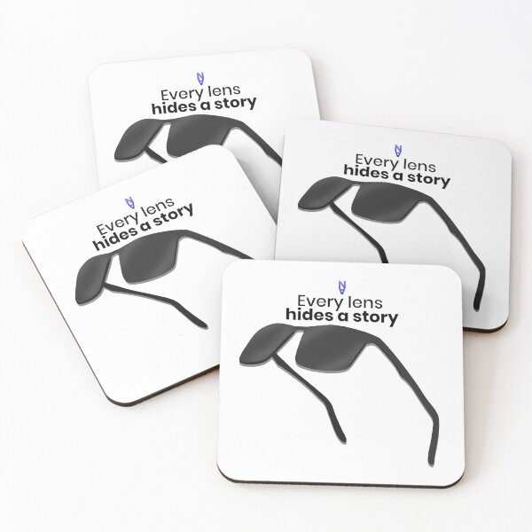 Item preview, Every lens hides a story- minimal sunglasses quote T shirt designed and sold by neyacts.