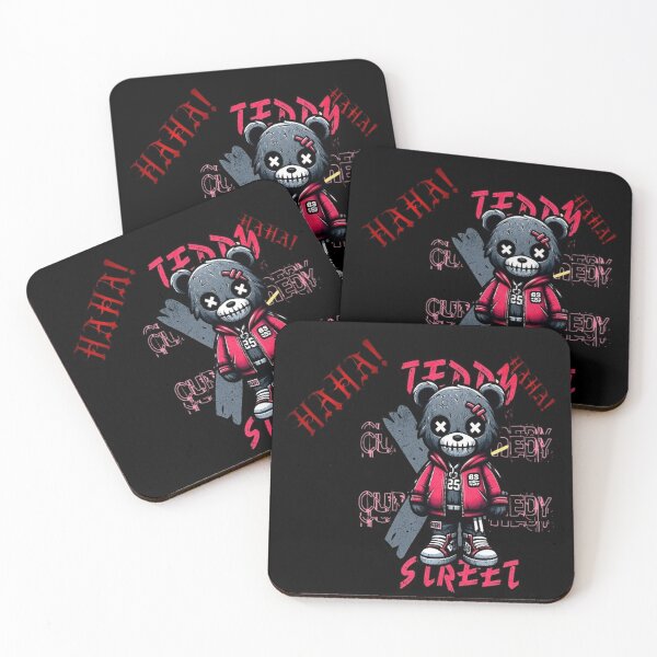 Item preview,  Street wear Creepy Teddy - Minimalist Design  designed and sold by Dark Stitches.