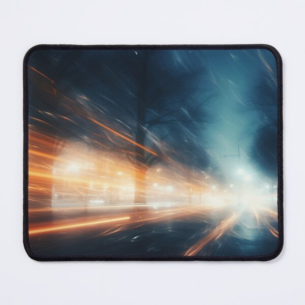 Item preview, Night rain makes light trails designed and sold by anytka.