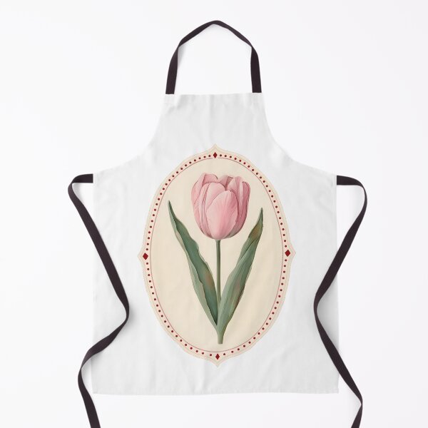 Item preview, Pink Tulip Oval Framed designed and sold by LucianNight.