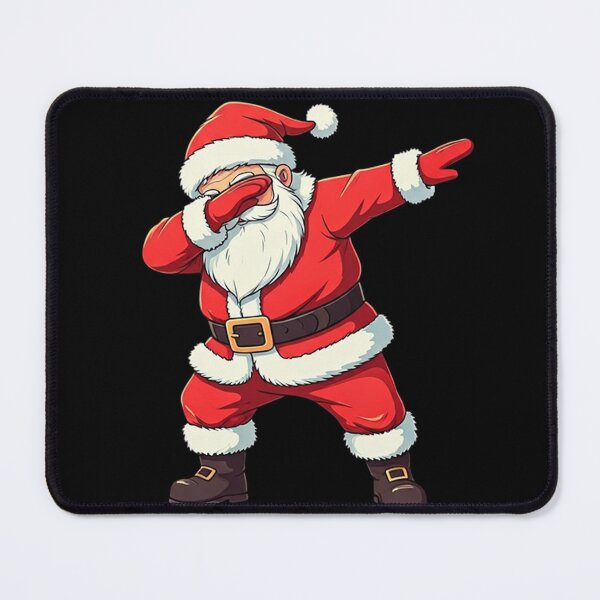 Item preview, Minimalist Funny Santa Dab Illustration | Cool Christmas Cartoon Vector Art designed and sold by PixelVibe782.