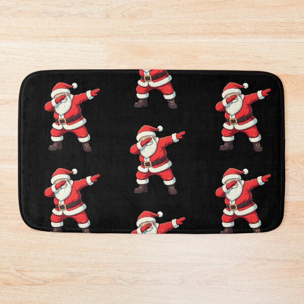 Item preview, Minimalist Funny Santa Dab Illustration | Cool Christmas Cartoon Vector Art designed and sold by PixelVibe782.