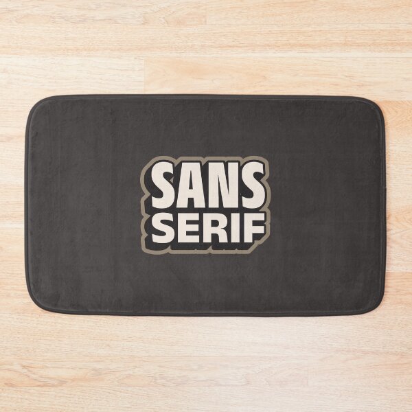 Item preview, Bold Minimal Sans Serif Typography Design designed and sold by trepiu.