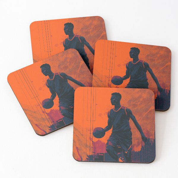 Item preview, Neo-Basket - Futuristic Poster designed and sold by MidArtForge.
