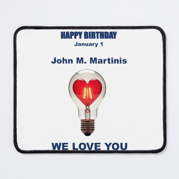 Item preview, Tribute to John M. Martinis — January 1 designed and sold by ariksworld.