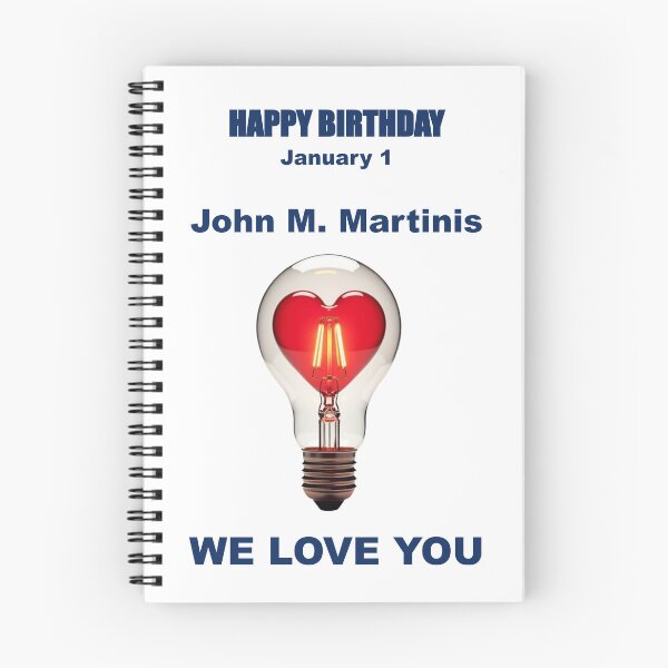Item preview, Tribute to John M. Martinis — January 1 designed and sold by ariksworld.