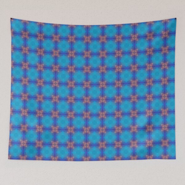 Item preview, geometric lilac colorful purple orange seamless repeat pattern designed and sold by Abrahamjrnd.