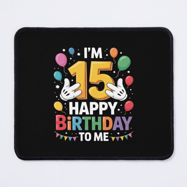 Item preview, I'm 15 Year Old Happy Birthday To Me 15th Birthday designed and sold by BeetleMalon.