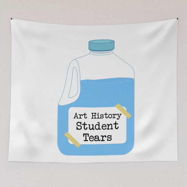 Item preview, Art History Student Tears designed and sold by VintagePathway.