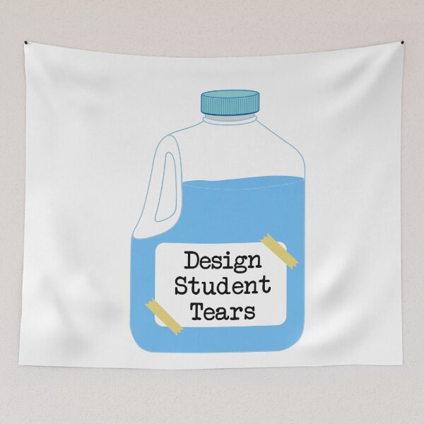 Item preview, Design Student Tears designed and sold by VintagePathway.