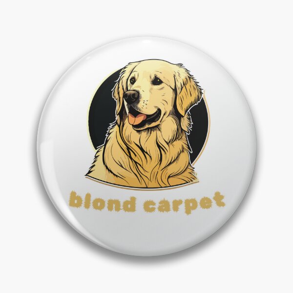 Item preview, Blond Carpet design Golden Retriever designed and sold by DoglovershopIT.