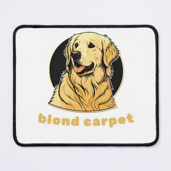 Item preview, Blond Carpet design Golden Retriever designed and sold by DoglovershopIT.