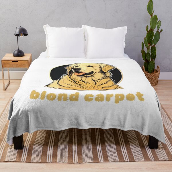 Item preview, Blond Carpet design Golden Retriever designed and sold by DoglovershopIT.