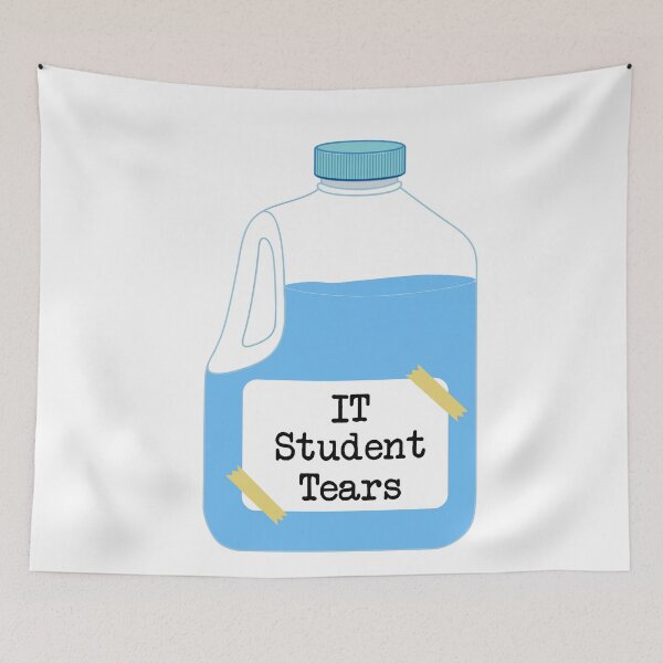 Item preview, IT Student Tears designed and sold by VintagePathway.