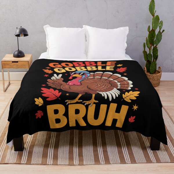 Item preview, Bruh Funny Thanksgiving Turkey Gobble designed and sold by Sea4Adventures.