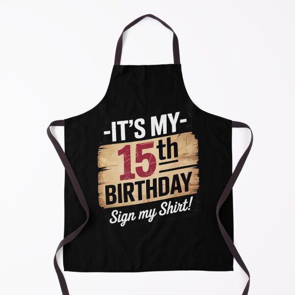 Item preview, It's My 15th Birthday 15 Years Old Birthday Party Sign My designed and sold by ClassicAnthony.