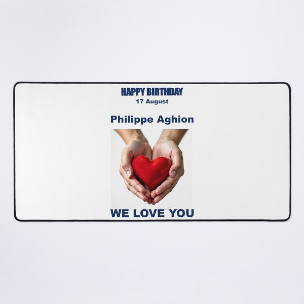 Item preview, Tribute to Philippe Aghion — 17 August designed and sold by ariksworld.