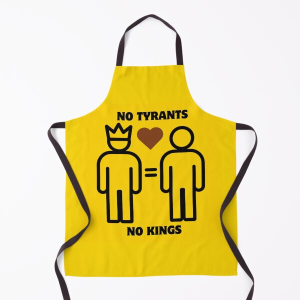 Item preview, No Tyrants No Kings Equality Minimalist Protest Art designed and sold by AnaPixMar.