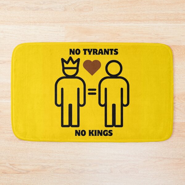 Item preview, No Tyrants No Kings Equality Minimalist Protest Art designed and sold by AnaPixMar.